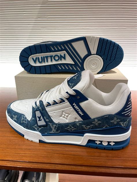 louis vuitton trainer denim|louis vuitton men's trainer sale.